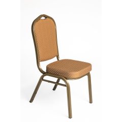 M - Rock konferenciaszék arany színű váz - arany színű szövet