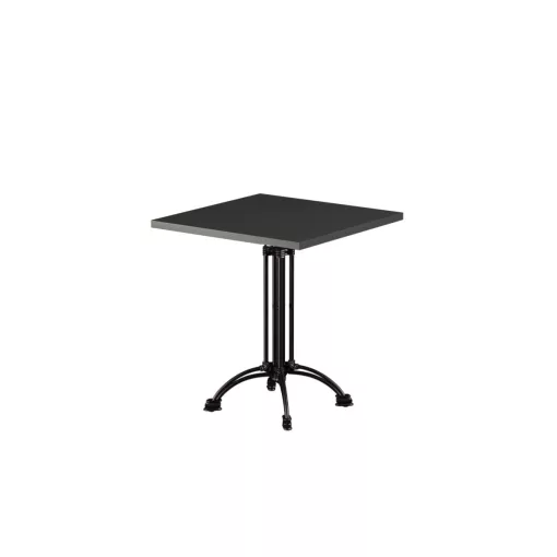 Rustical asztal - Antracit laminált lap (28 mm)