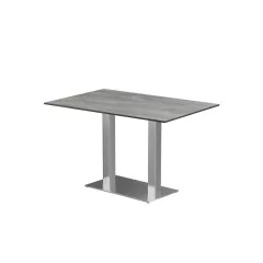 Sigma Duo asztal - Beton HPL lap