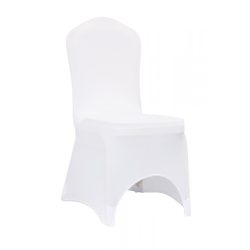 M - Slimtex 200 székszoknya - fehér színben