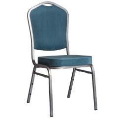 M - ST 830 konferenciaszék szürke színű vűz - türkiz kék szövet