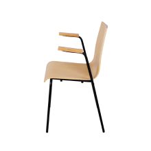 Texas Grand szék fekete vázzal - natúr 