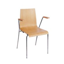 Texas Grand szék króm vázzal - natúr 