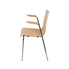 Texas Grand szék króm vázzal - natúr 