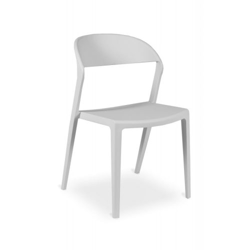 M - Tokyo műanyag szék - fehér színben