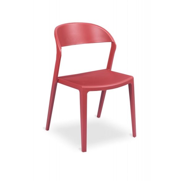 M - Tokyo műanyag szék - piros színben