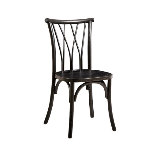 Vienna esküvői szék - fekete