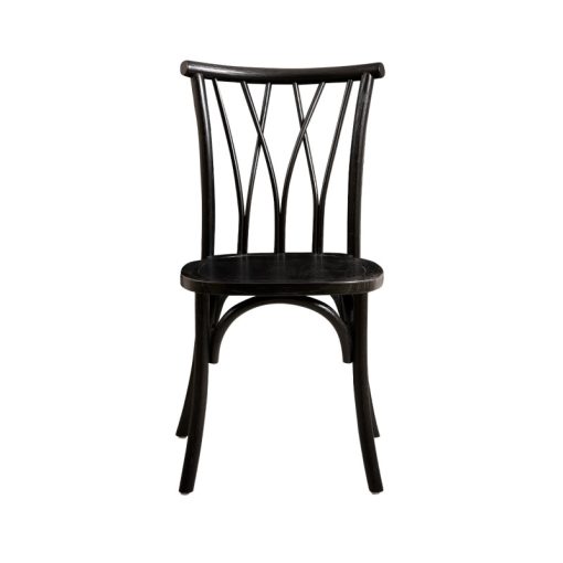 Vienna esküvői szék - fekete