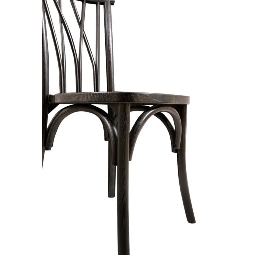 Vienna esküvői szék - fekete