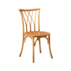 Vienna esküvői szék - natúr