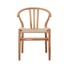 Wishbone fa szék - Natúr