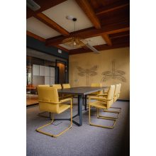 Rumba szánkótalpas tárgyalószék