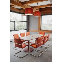 Rumba szánkótalpas tárgyalószék