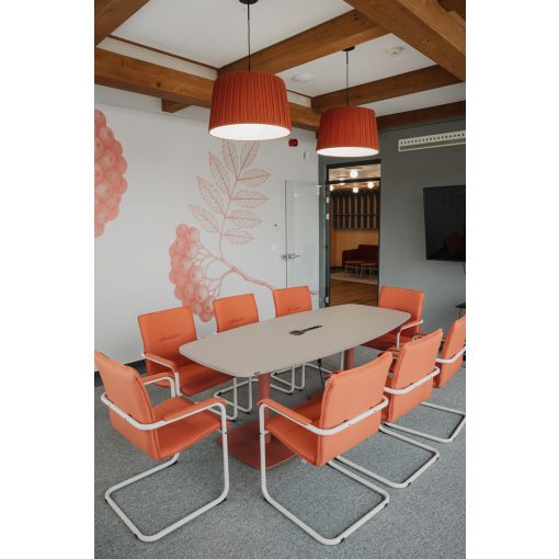 Rumba szánkótalpas tárgyalószék