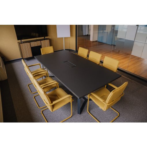 Rumba szánkótalpas tárgyalószék