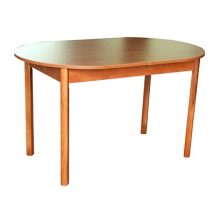 Ovál bővíthető étkezőasztal 130/170x80 cm