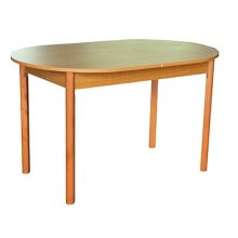 Ovál bővíthető étkezőasztal 130/170x80 cm