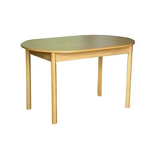 Ovál bővíthető étkezőasztal 130/170x80 cm