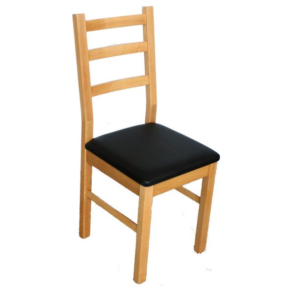 S - Panna fa szék választható kárpittal