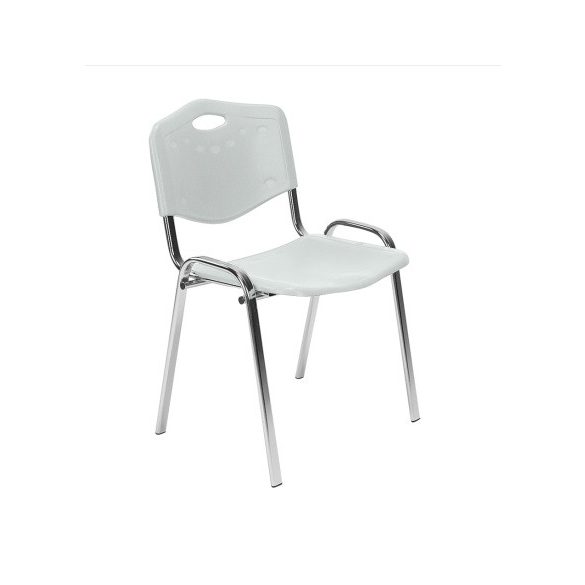 T - ISO króm vázas műanyag szék