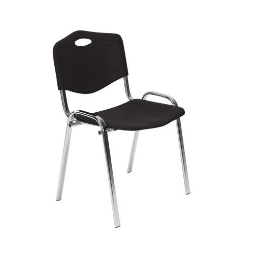 T - ISO króm vázas műanyag szék