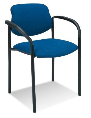 T - Styl karfás rakásolható szék - kék színben