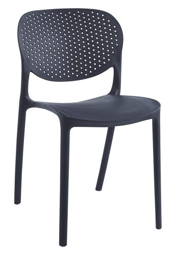 TK - Fedra sötétszürke műanyag szék