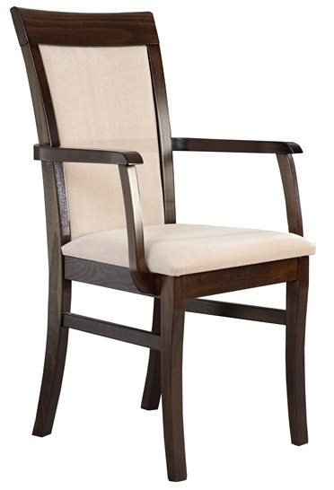 J - Szandra karfás tömörfa szék választható kárpittal
