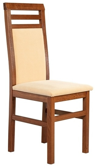 J - Szilvia tömörfa szék választható kárpittal