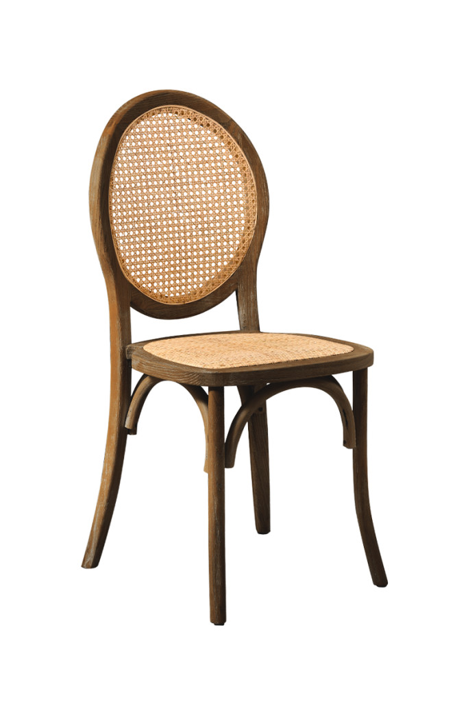 Palace Rattan esküvői szék - Rusztikus